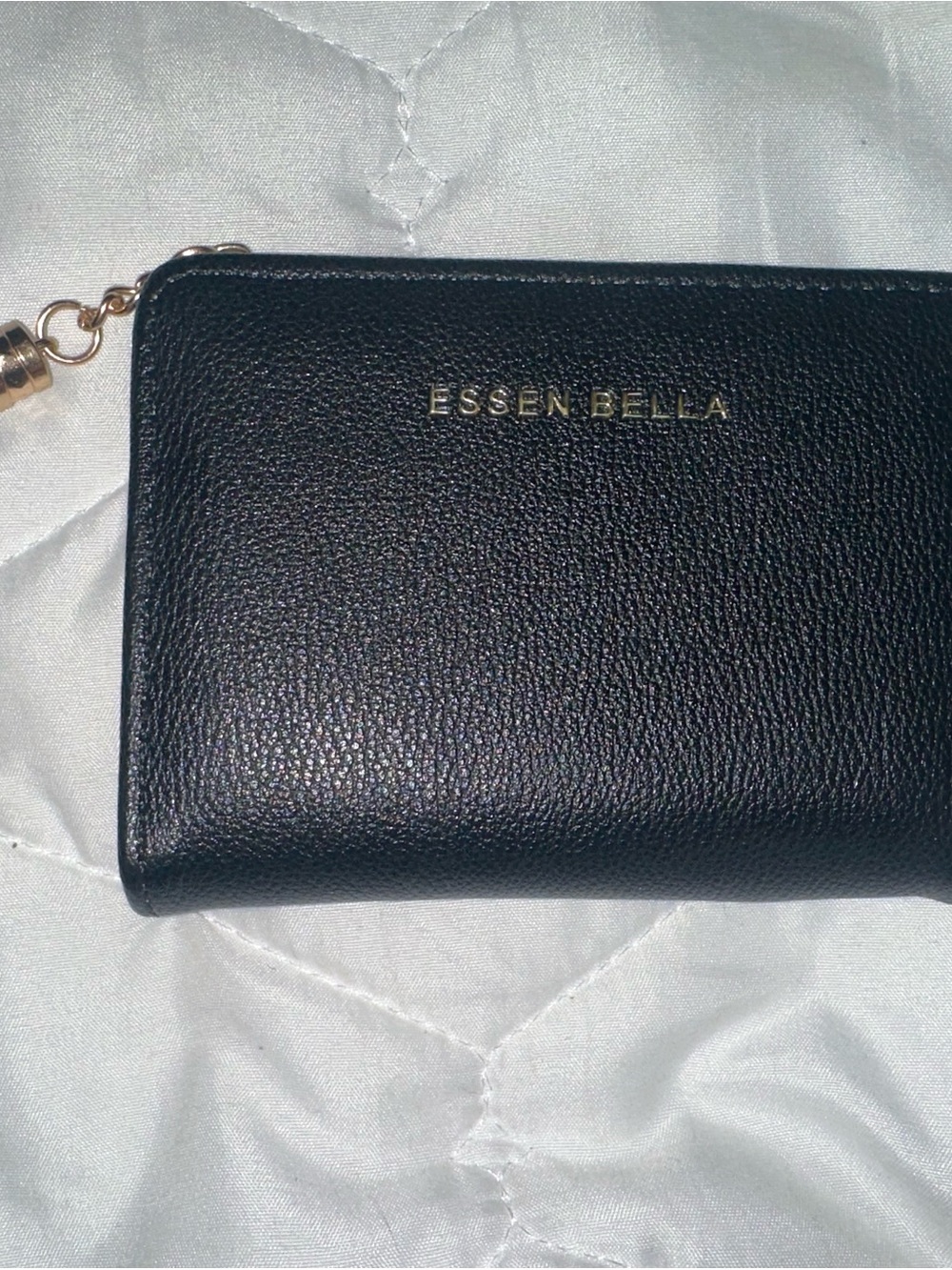 Black Zip Wallet
